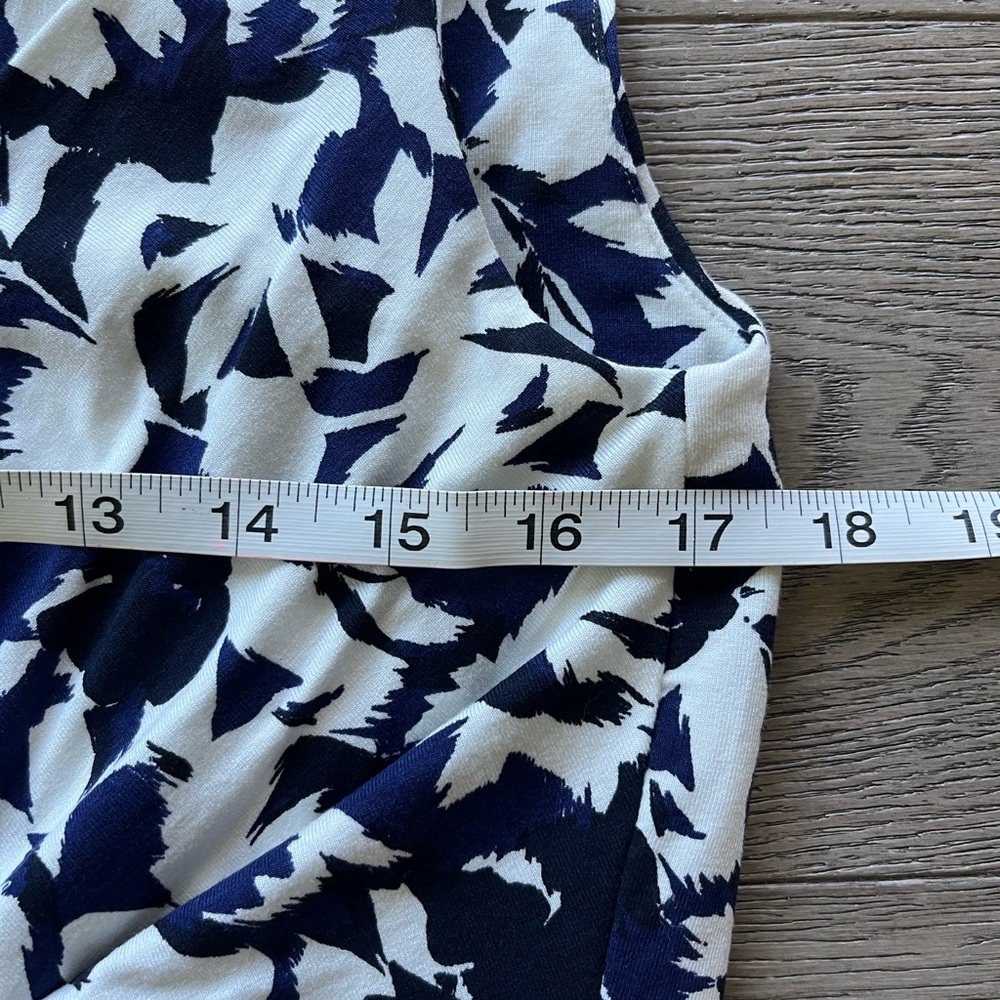 PURE COLLECTION Jersey Maxi Dress Blue Floral Print Size 12 New - Picture 7 of 8